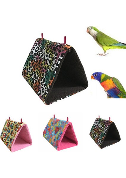 Kalp M Tarzı Hamster Evi Asılı Kafes Kuş Asılı Mağara Kafesi Moda Peluş Hamak Kuş Oyuncak Kuş Yuvası Papağan Yuvası Sıcak Kış (Yurt Dışından)