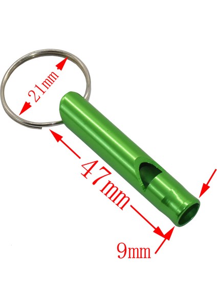 Yeşil Stil S Beden 5 Adet Alüminyum Güvercin Eğitim Düdüğü Flüt Taşınabilir Anahtarlık Ayarlanabilir Düdük Alarmı Kedi Köpek Eğitimi Ayarlanabilir Düdük Alarmı (Yurt Dışından)