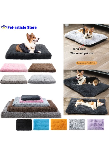 Kedi Tasması Tarzı Kedi Tasması Kare Yumuşak Köpek Yatağı Peluş Kulübe Kedi Yatak Pet Derin Uyku Köpek Kanepe Yatak Yıkama Kolaylık Malzemeleri Alışveriş Yapılabilir (Yurt Dışından) fiyatları