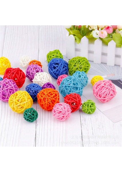 Sarı Stil Renkli Oyuncak Hasır Topu Kuş Oyuncakları Muhabbet Kuşu Muhabbet Kuşu Çiğneme Eğlenceli Kafes Oyuncakları Hamster Oyuncakları Eğitim Interaktif Oyuncaklar (Yurt Dışından) indirimleri
