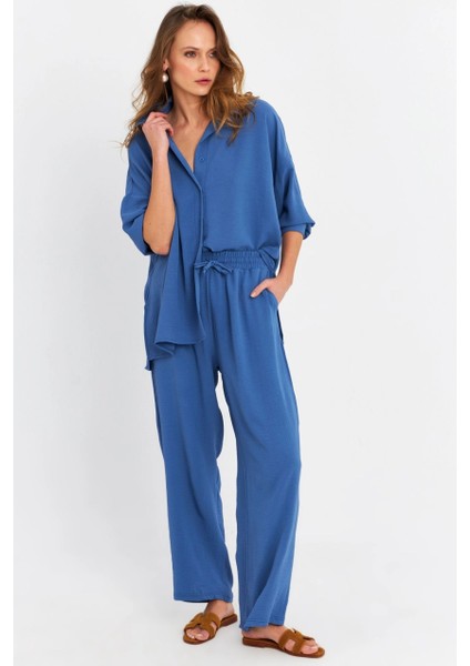 Kadın Indigo Basic Alt-Üst Pantolon Takım MRU6931 modelleri