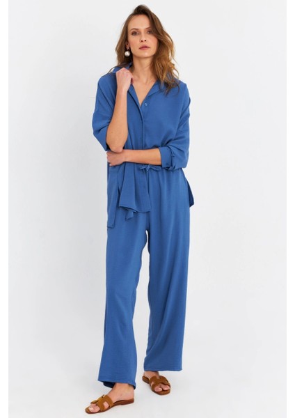 Kadın Indigo Basic Alt-Üst Pantolon Takım MRU6931 fırsatları