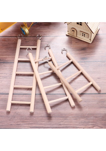No.5 Tarzı 1 Adet Kuş Oyuncak Ahşap Merdiven Salıncak Tırmalama Çubuğu Tırmanma Merdiveni Kafes Asma Dekor Hamster Papağan Oyuncakları Evcil Hayvan Malzemeleri (Yurt Dışından) fırsatları