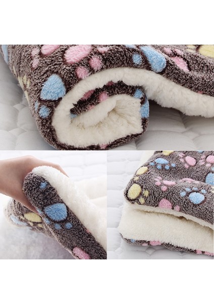 Pembe-Ayı Stili S(34X27CM) Evcil Hayvan Battaniyesi Köpek Yatağı Kedi Matı Yumuşak Mercan Polar Kış Kalın Sıcak Uyku Yatakları Için Küçük Orta Boy Köpekler Kediler Pet Malzemeleri (Yurt Dışından) modelleri