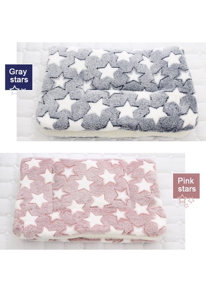 Pembe-Ayı Stili S(34X27CM) Evcil Hayvan Battaniyesi Köpek Yatağı Kedi Matı Yumuşak Mercan Polar Kış Kalın Sıcak Uyku Yatakları Için Küçük Orta Boy Köpekler Kediler Pet Malzemeleri (Yurt Dışından) fırsatları