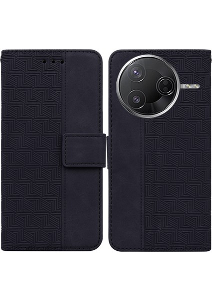 Xiaomi Poco F7 Ultra 5g / F7 Pro 5g Deri Cüzdan Telefon Kılıfı Bilek Kayışı ile (Yurt Dışından)
