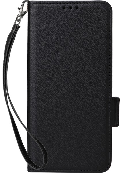 Xiaomi Poco F7 Pro 5g / Poco F7 Ultra 5g Litchi Doku Pu Deri Cüzdan Telefon Kılıfı Kayışlı (Yurt Dışından) indirimleri