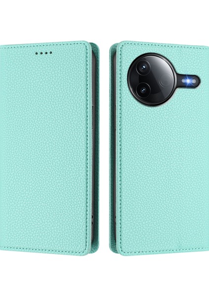 Xiaomi Poco F7 Pro 5g / Xiaomi Poco F7 Ultra 5g Cüzdan Litchi Doku Deri Kılıf (Yurt Dışından)
