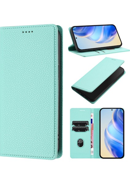 Xiaomi Poco F7 Pro 5g / Xiaomi Poco F7 Ultra 5g Cüzdan Litchi Doku Deri Kılıf (Yurt Dışından)