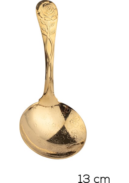 5217 Metal Gold 2li Sos Kaşığı 13CM modelleri