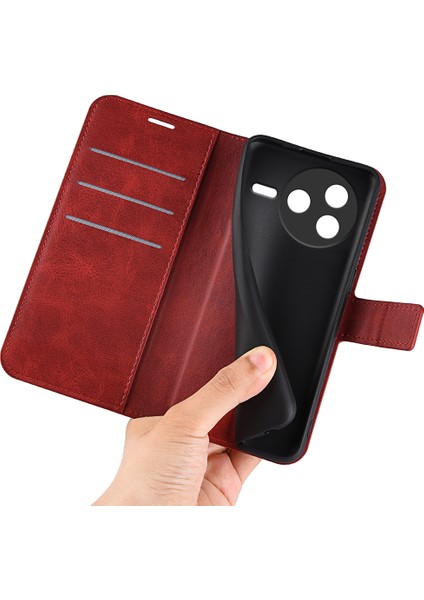 Xiaomi Poco F7 Pro 5g Stand Kılıf Çizilmez Dana Dokulu Deri Telefon Kılıfı (Yurt Dışından) indirimleri