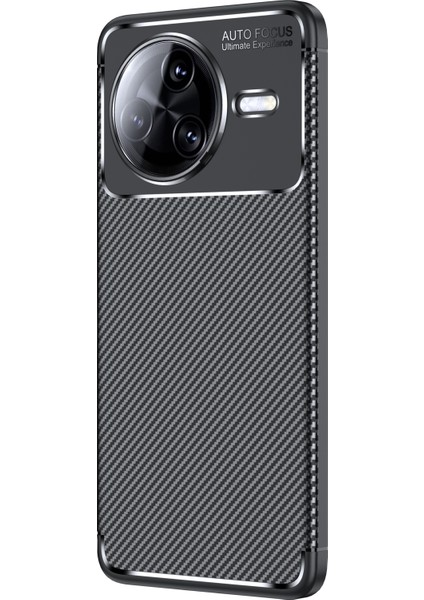 Xiaomi Poco F7 Pro 5g Karbon Fiber Doku Tpu Telefon Kılıfı (Yurt Dışından)