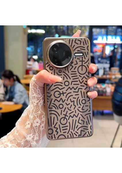 Xiaomi Poco F7 Pro 5g Creative Doodle Deri Elektrokaplama Telefon Arka Kapağı (Yurt Dışından) fiyatları