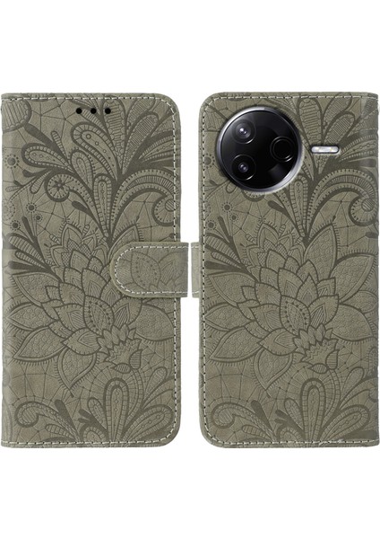 Xiaomi Poco F7 Pro 5g Pu Deri Flip Cüzdan Telefon Kılıfı (Yurt Dışından)