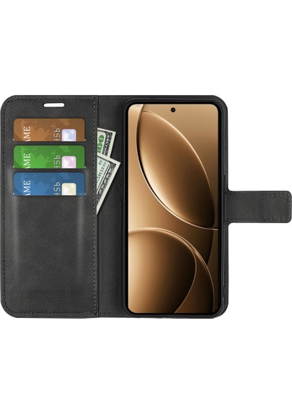 Xiaomi Poco F7 Ultra 5g Stand Kılıf Çizilmez Dana Dokulu Deri Telefon Kılıfı (Yurt Dışından)