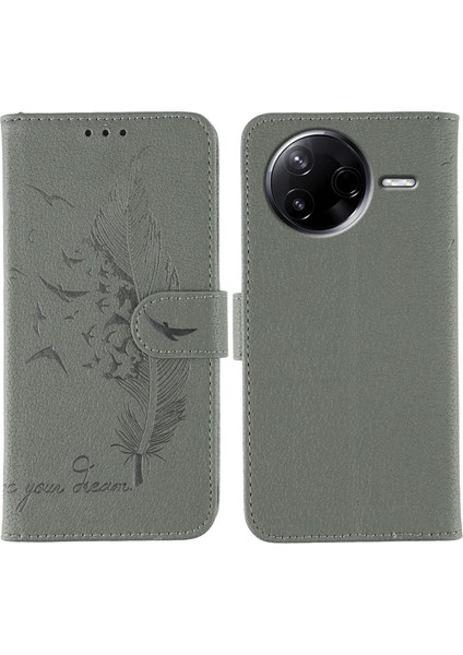 Xiaomi Poco F7 Pro 5g Pu Deri Cüzdan Telefon Kılıfı (Yurt Dışından)