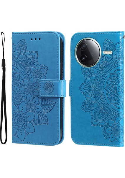 Xiaomi Poco F7 Pro 5g Pu Deri Cüzdan Standı Telefon Kılıfı (Yurt Dışından)