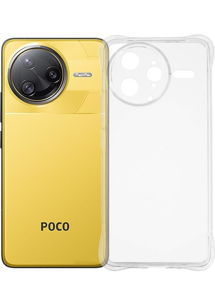 Xiaomi Poco F7 Ultra 5g Dört Köşe Darbeye Dayanıklı 1.5mm Şeffaf Telefon Kılıfı (Yurt Dışından)