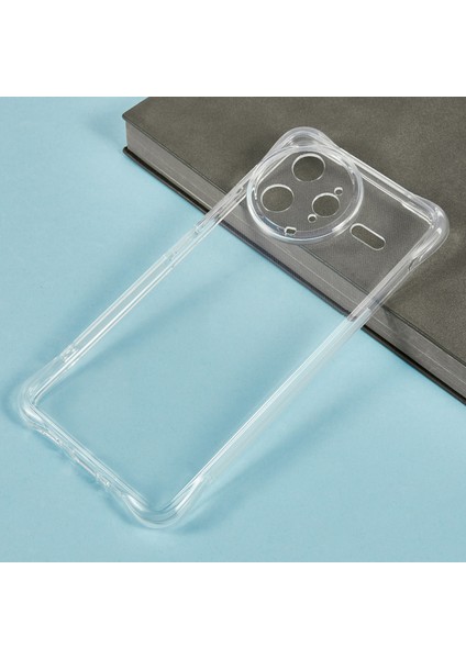 Xiaomi Poco F7 Ultra 5g Dört Köşe Darbeye Dayanıklı 1.5mm Şeffaf Telefon Kılıfı (Yurt Dışından) modelleri