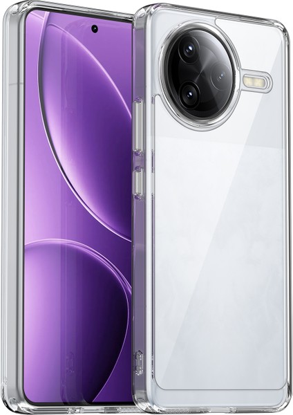 Xiaomi Poco F7 Ultra 5g Elektrokaplama Şeffaf Kılıf Tpu Telefon Arka Kapağı (Yurt Dışından)
