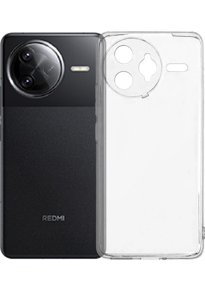Xiaomi Redmi K80 Pro 5g 0.7mm Şeffaf Tpu Düşmeye Karşı Telefon Kılıfı Hassas Kesikler (Yurt Dışından)