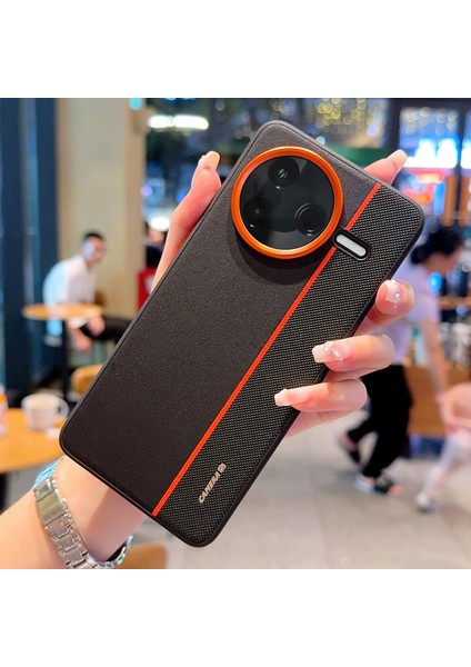 Xiaomi Poco F7 Pro 5g Ekleme Pc + Pu Deri Telefon Arka Kapağı (Yurt Dışından)