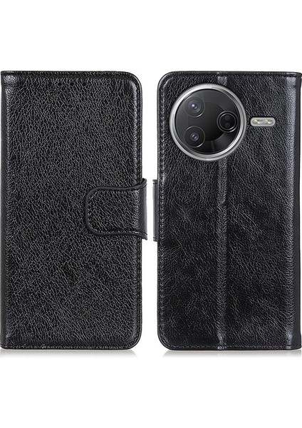 Xiaomi Poco F7 Pro 5g / Poco F7 Ultra 5g Nappa Dokulu Bölünmüş Deri Telefon Kılıfı (Yurt Dışından)