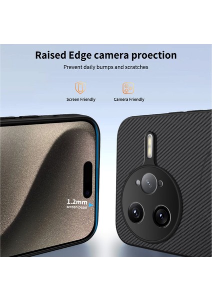 Xiaomi Poco F7 Ultra 5g Karbon Fiber Doku Pc Tpu Telefon Kılıfı Magsafe ile Uyumlu (Yurt Dışından)