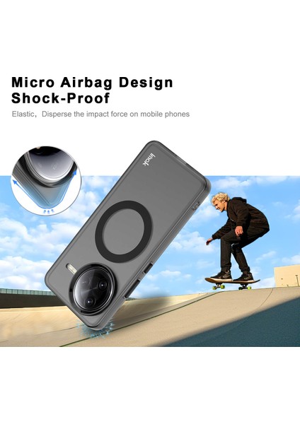 Xiaomi Poco F7 Ultra 5g Pc + Tpu Koruyucu Telefon Arka Kılıfı Magsafe ile Uyumlu (Yurt Dışından)