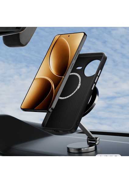 Xiaomi Poco F7 Ultra 5g Karbon Fiber Doku Arka Kapak Magsafe ile Uyumlu (Yurt Dışından)