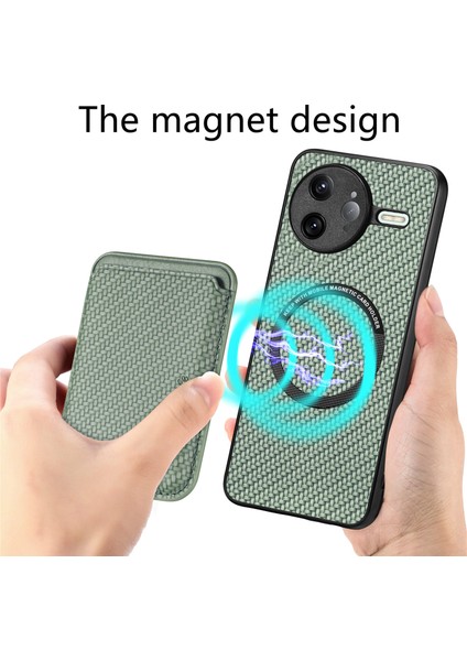 Xiaomi Poco F7 Ultra 5g Manyetik Çıkarılabilir Kart Tutucu Telefon Arka Kapağı (Yurt Dışından)