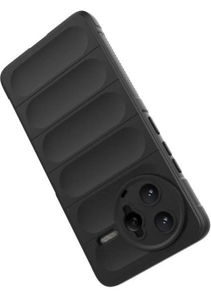 Xiaomi Poco F7 Ultra 5g Tpu Kılıf Kaymaz Telefon Kılıfı Temperli Camlı (Yurt Dışından)