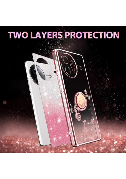 Xiaomi Poco F7 Ultra 5g Yüzük Kickstand Tpu Telefon Kılıfı (Yurt Dışından)