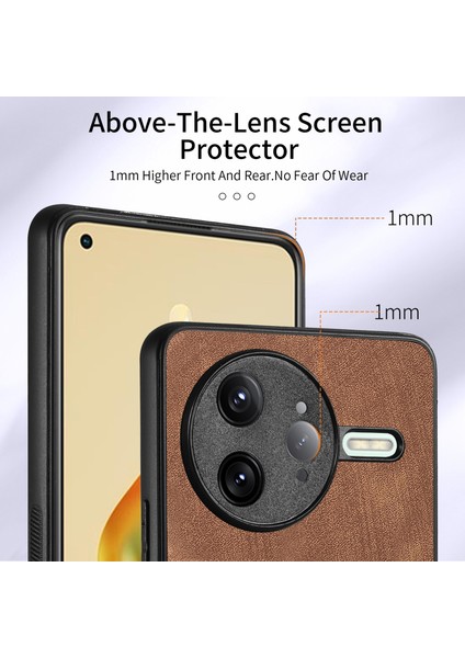 Xiaomi Poco F7 Ultra 5g Deri Arka Kapak Kart Yuvaları Destek Standı (Yurt Dışından)