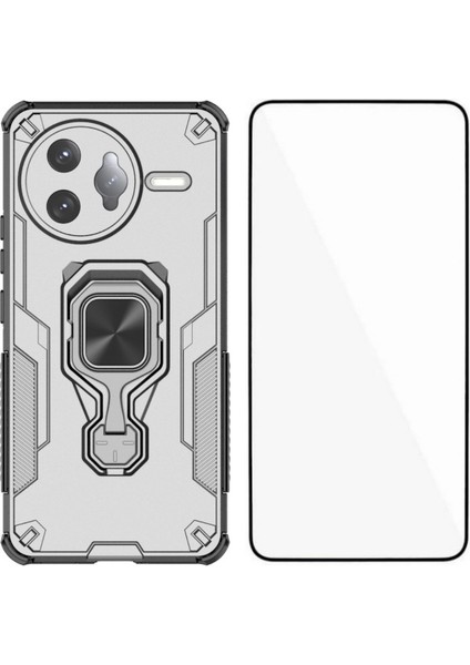 Xiaomi Poco F7 Ultra 5g Pc Tpu Arka Kapak Kickstand Temperli Camlı (Yurt Dışından)