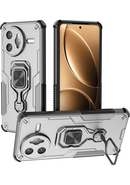 Xiaomi Poco F7 Ultra 5g Pc Tpu Arka Kapak Kickstand Temperli Camlı (Yurt Dışından)