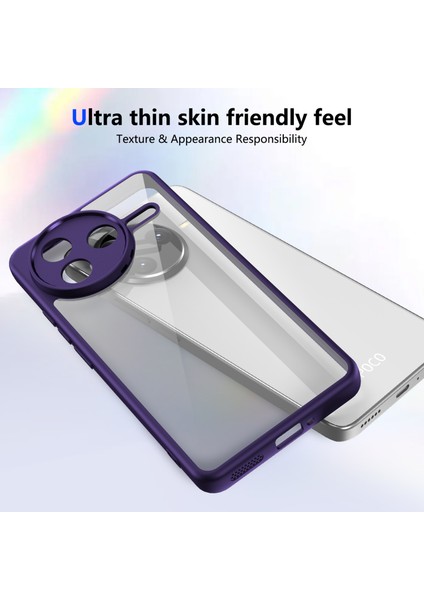Xiaomi Poco F7 Pro 5g Mat Cilt Dokunmatik Şeffaf Pc + Tpu Darbeye Dayanıklı Telefon Arka Kapağı (Yurt Dışından) indirimleri