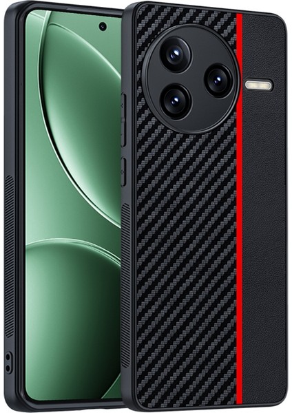 Xiaomi Poco F7 Pro 5g Karbon Fiber Doku Ultra Ince Pc Telefon Kılıfı (Yurt Dışından)