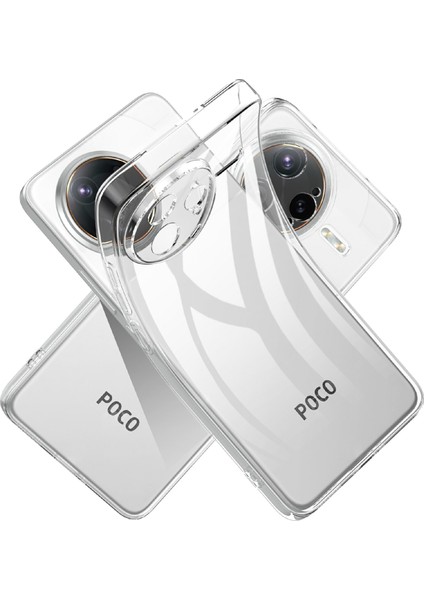 Xiaomi Poco F7 Ultra 5g Parmak Izi Önleyici Kristal Şeffaf Tpu Telefon Kılıfı (Yurt Dışından)