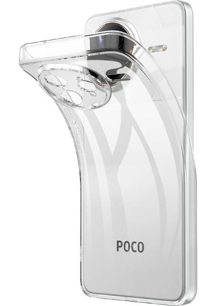 Xiaomi Poco F7 Ultra 5g Parmak Izi Önleyici Kristal Şeffaf Tpu Telefon Kılıfı (Yurt Dışından)