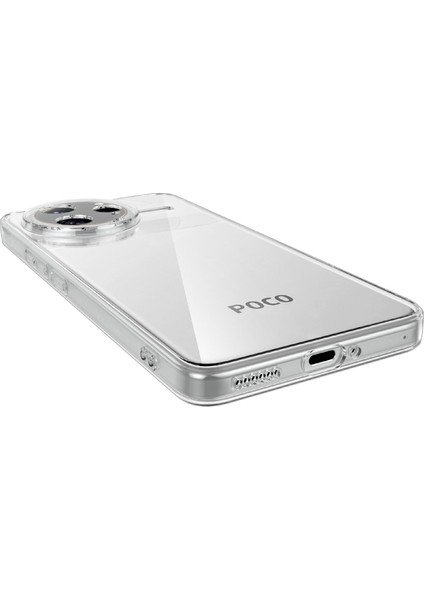 Xiaomi Poco F7 Ultra 5g Parmak Izi Önleyici Kristal Şeffaf Tpu Telefon Kılıfı (Yurt Dışından)
