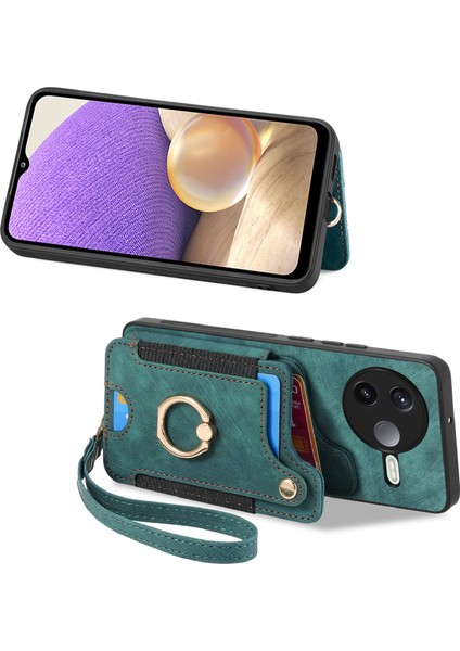 Xiaomi Poco F7 Pro 5g Retro Pu Deri Arka Kapak Kart Tutucu ile (Yurt Dışından) fiyatları