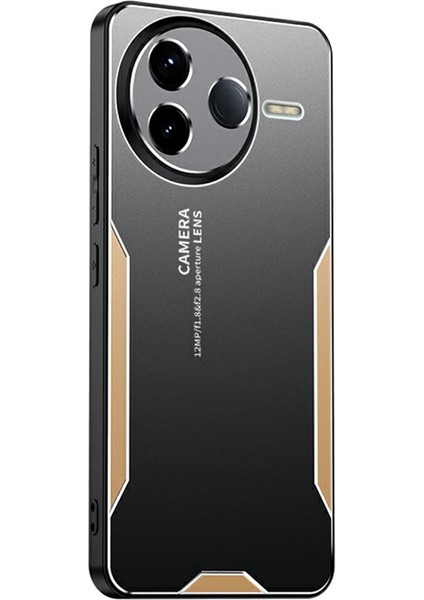 Xiaomi Poco F7 Pro 5g Alüminyum Alaşımlı Tpu Pc Arka Kapağı (Yurt Dışından)