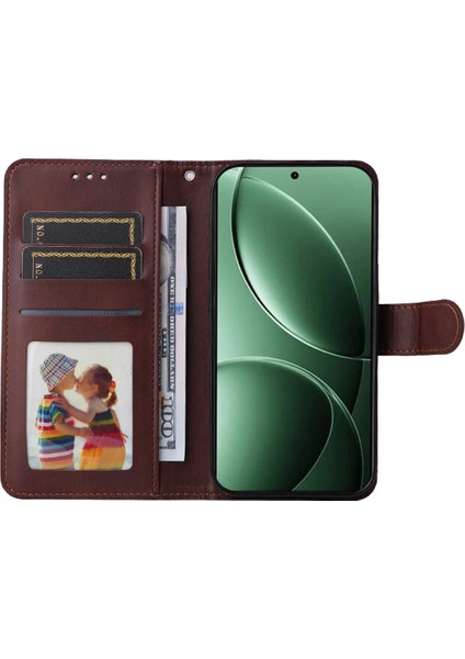 Xiaomi Poco F7 Ultra 5g Pu Deri Cüzdan Telefon Standı Kılıfı Temperli Camlı (Yurt Dışından)