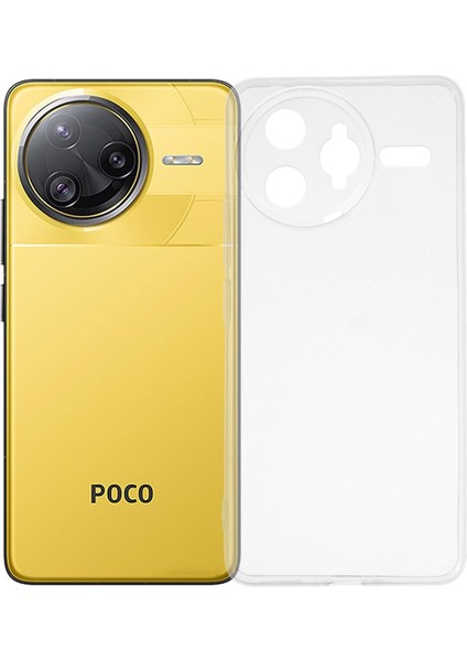 Xiaomi Poco F7 Ultra 5g Arka Kapak Esnek Tpu Şeffaf Telefon Kılıfı (Yurt Dışından)