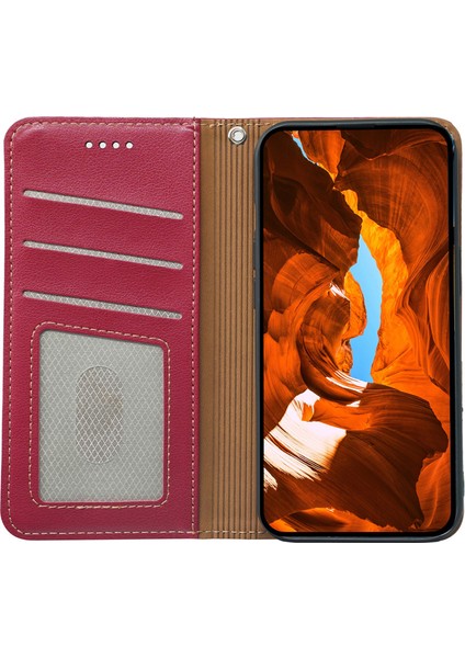 Xiaomi Poco F7 Pro 5g Cüzdan Deri Telefon Kılıfı Için (Yurt Dışından)
