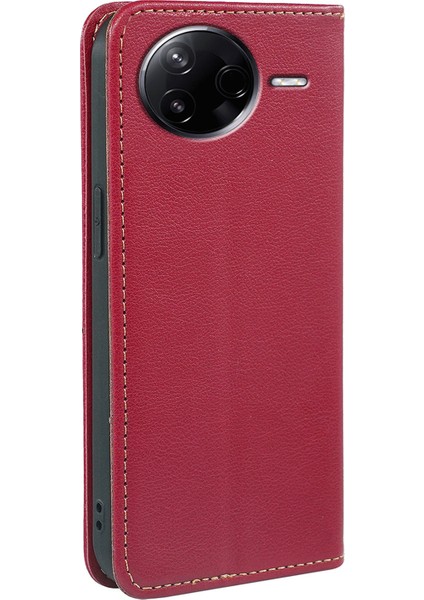 Xiaomi Poco F7 Pro 5g Cüzdan Deri Telefon Kılıfı Için (Yurt Dışından)
