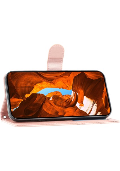 Xiaomi Poco F7 Pro 5g Cüzdan Standı Pu Deri Telefon Kılıfı Için (Yurt Dışından)