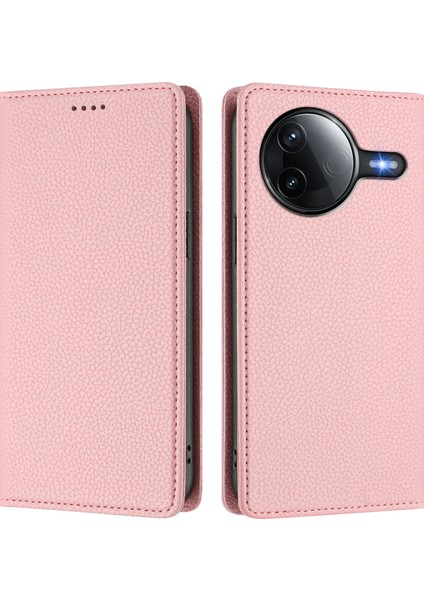 Xiaomi Poco F7 Pro 5g / Xiaomi Poco F7 Ultra 5g Cüzdan Litchi Doku Deri Kılıf (Yurt Dışından)