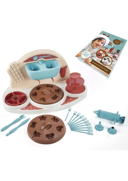 Nessiworld 7600312116 Smoby Chef Çikolata Fabrikası Oyun Seti fırsatları